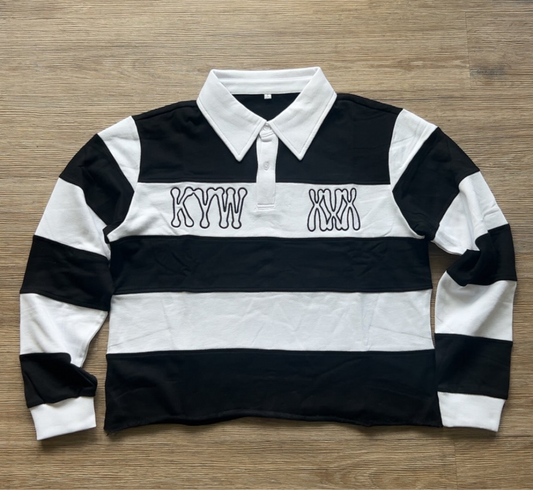 Black & White KYW Rugby TShirt