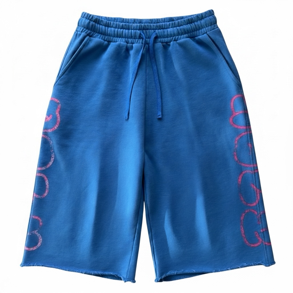 Blue York 3/4 Shorts