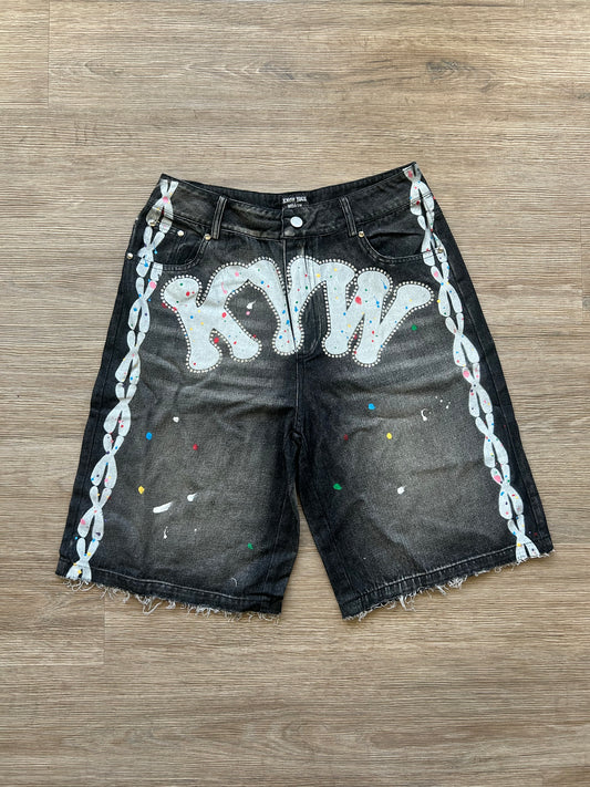 Black KYW Chromosome Jorts