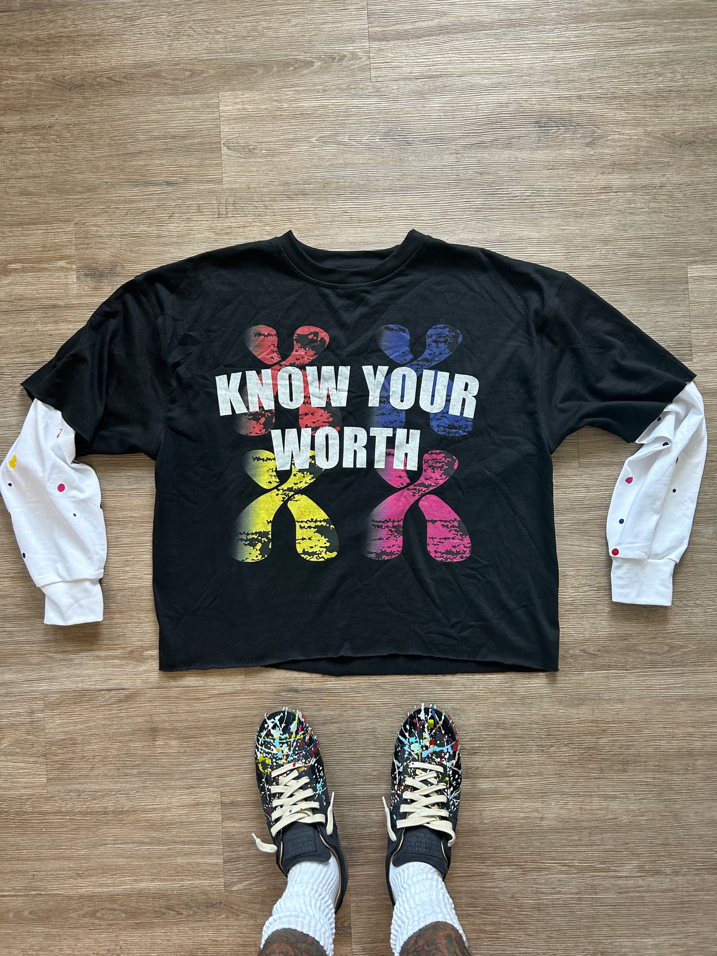 Know Your Worth Double Layer Longsleeve