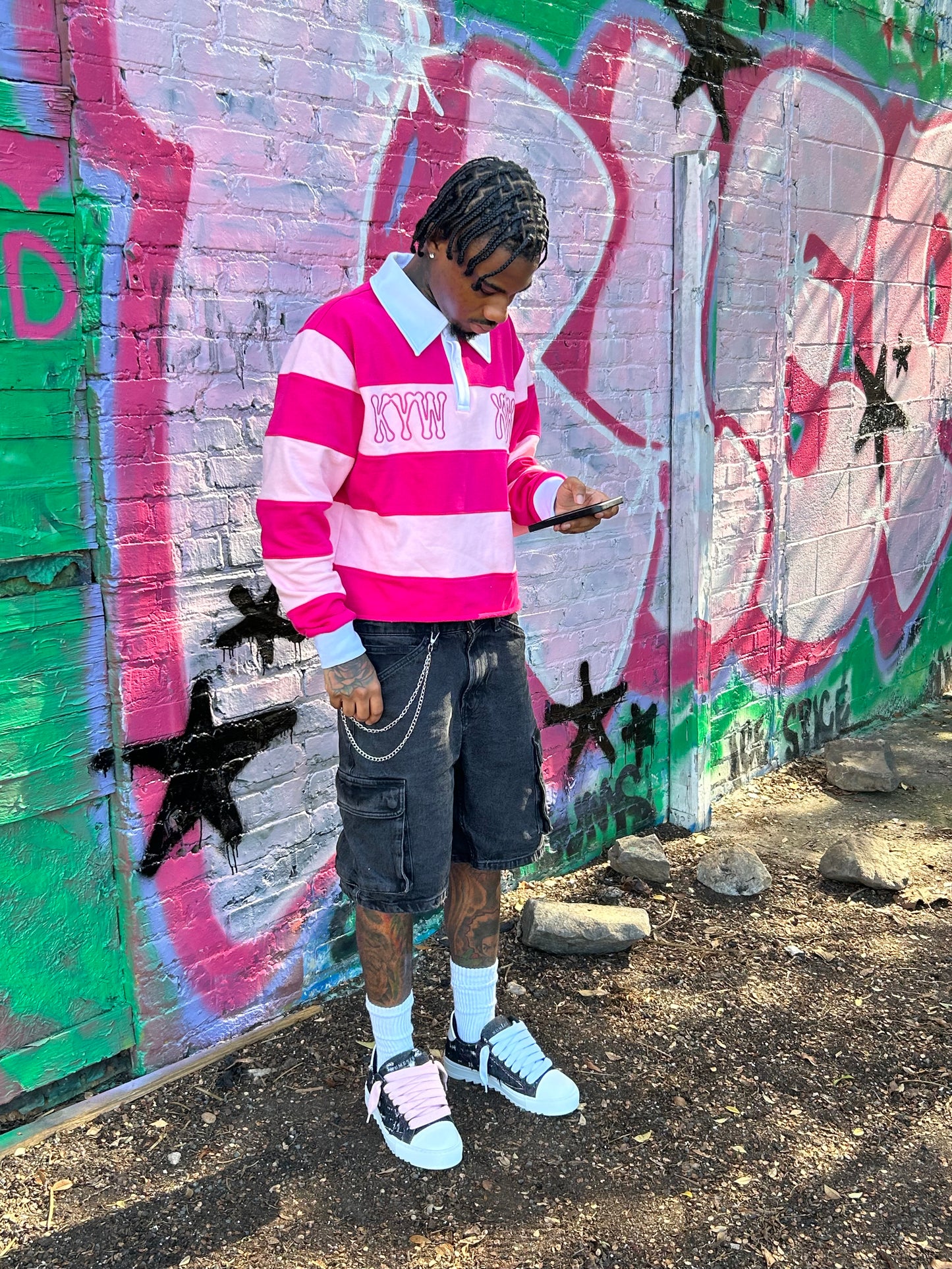 Pink KYW Rugby Tshirt