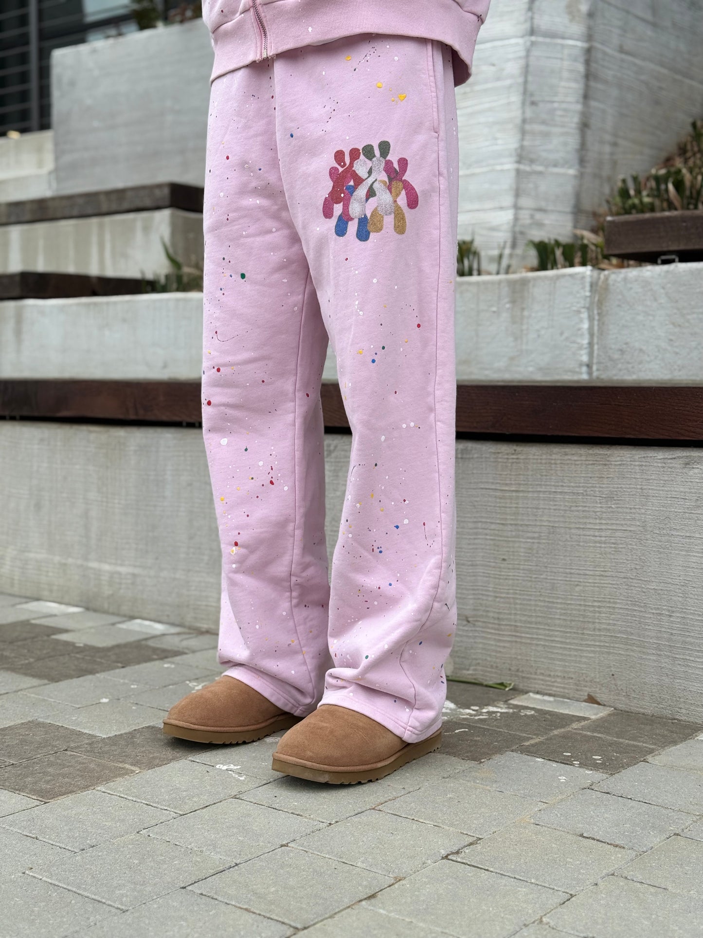 Pink Chromosome Sweatpants