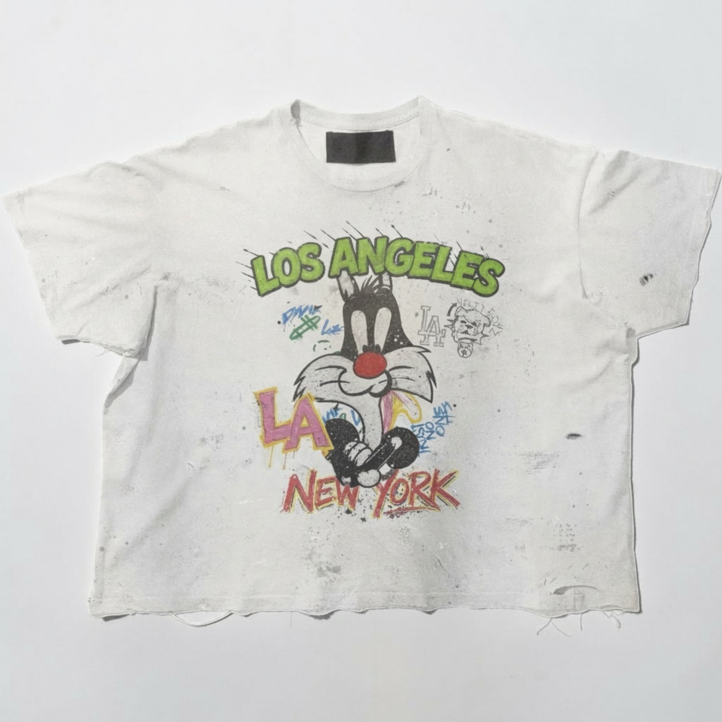 NY vs LA Tee