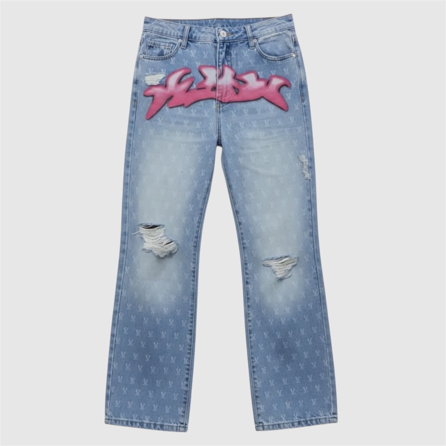 KYW Monogram Denim