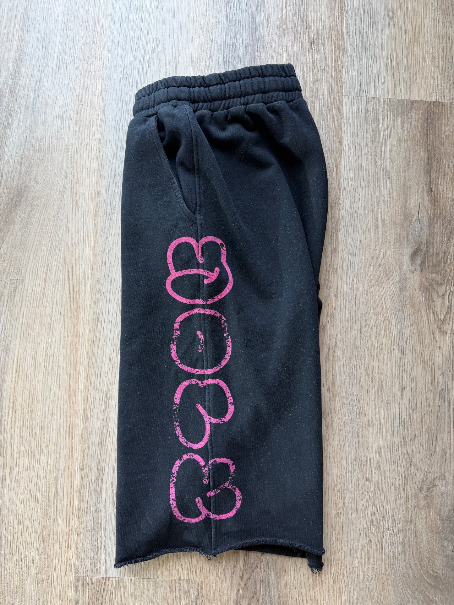 Black York 3/4 Shorts