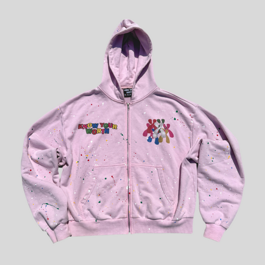 Pink Chromosome Zipup