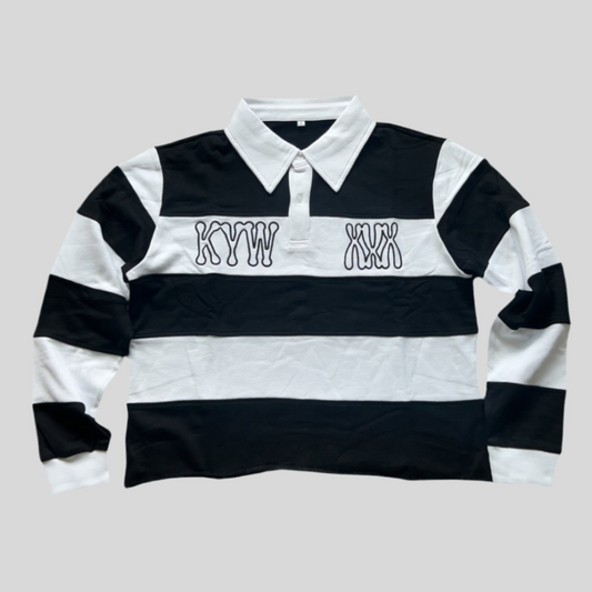 Black & White KYW Rugby TShirt