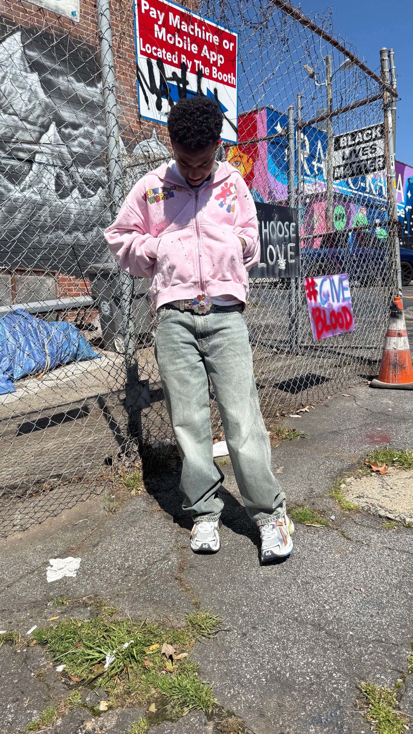 Pink Chromosome Zipup