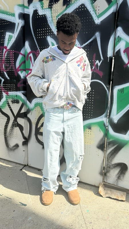Grey Chromosome Zipup