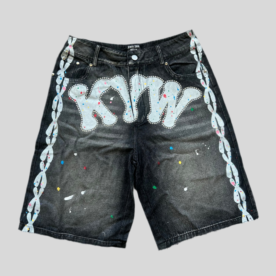 Black KYW Chromosome Jorts