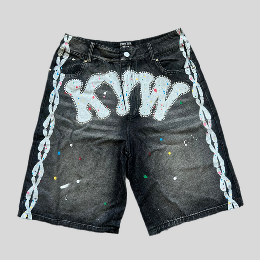 Black KYW Chromosome Jorts