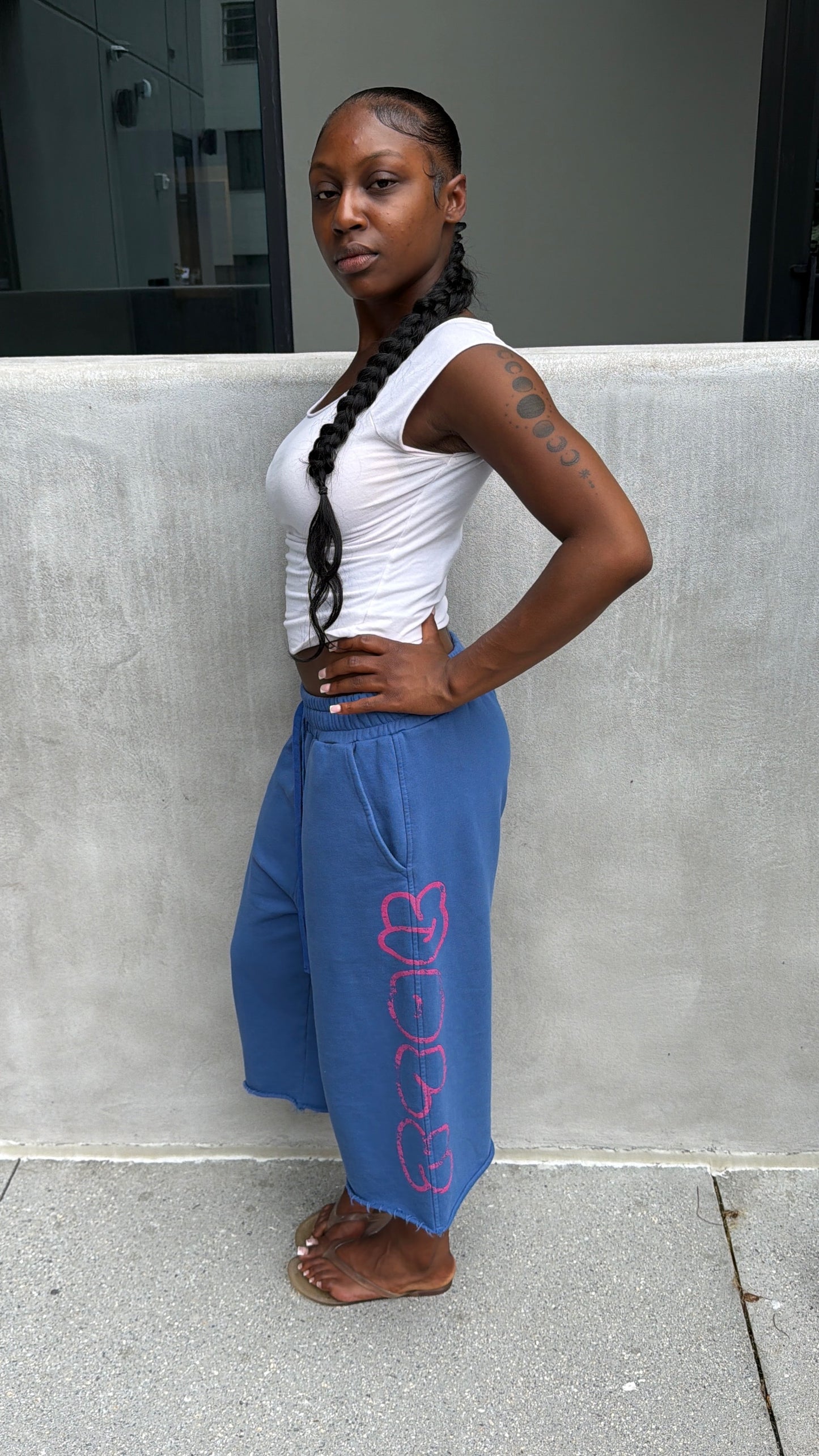 Blue York 3/4 Shorts