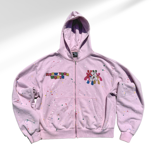 Pink Chromosome Zipup