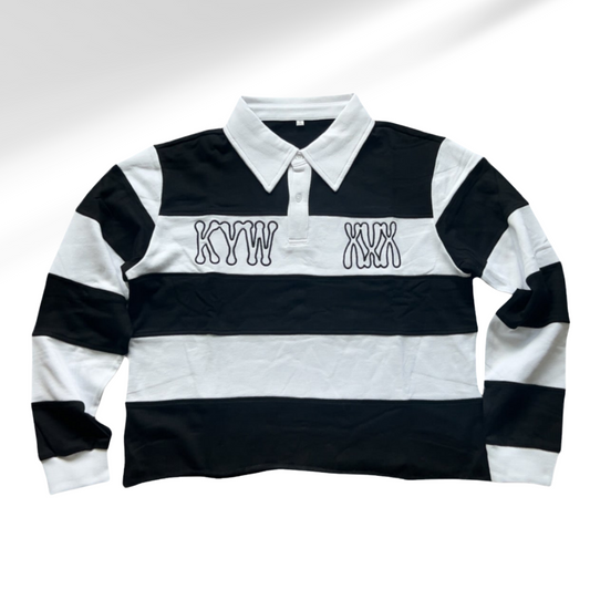 Black & White KYW Rugby TShirt